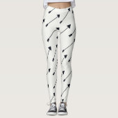 Liebe Pfeile Leggings (Vorderseite)