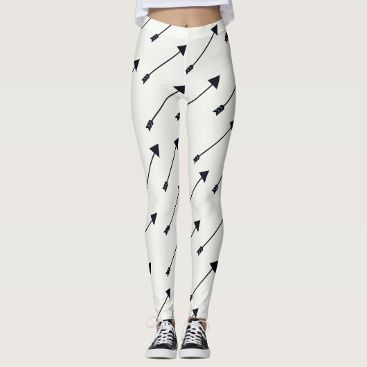 Liebe Pfeile Leggings (Vorderseite)