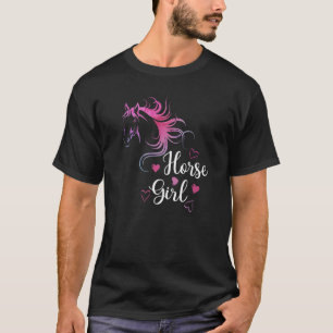 Liebe Pferd Reiten Kinder im Mittelalter T-Shirt