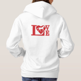 Liebe Pferde Hoodie