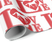 Liebe Pferde, I Liebe Pferde Geschenkpapier (Rolleneckpunkt)