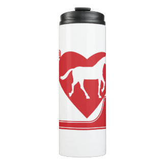Liebe Pferde. I Liebe Pferde Thermosbecher