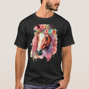Liebe Pferde, Leben im Sattel, Reitpferde, Pony T-Shirt