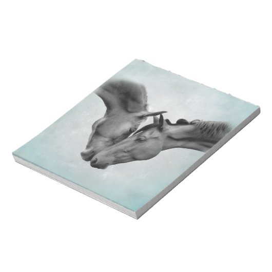 Liebe Pferde Notizblock (Rotiert)