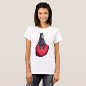 Liebe Pferde T-Shirt (Vorne ganz)