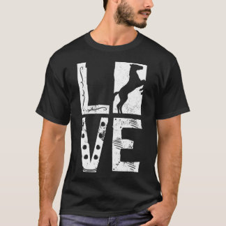 Liebe, Pferdebesitzer, Reitmarke cool T-Shirt