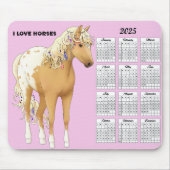 Liebe - Pferdekalender 2025 Mousepad (Vorne)