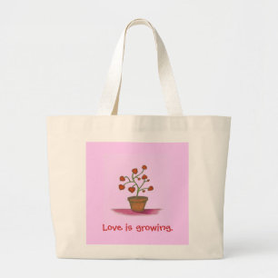 Liebe-Pflanze, Liebe ist wachsende Tasche