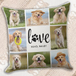 Liebe Pfosten Personalisierte Pet Fotolage drucken Kissen<br><div class="desc">LIEBE! Feiern Sie Ihren besten Freund mit einem individuellen Hund Foto Collage Kissen und halten Sie Sake. Überraschen Sie Ihren Lieblingshunde, das Wetter ist ein Geburtstag, Muttertag, Valentinstag oder Weihnachten mit diesem niedlichen Liebe Foto Hundenkissen. Diese Liebe mit Pfotendesign Hundenkissen ist das ideale Geschenk für sich, Familie oder Freunde, denn...</div>
