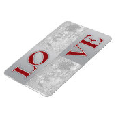 LIEBE Philadelphia Save the Date Custom Magnet (Linke Seite)