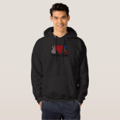 Liebe Philippinen stolz philippinische Flagge Fili Hoodie (Vorne ganz)