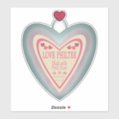 Liebe Philter Sticker (Blatt)