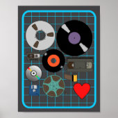 Liebe Physikalische Medien Poster (Vorne)