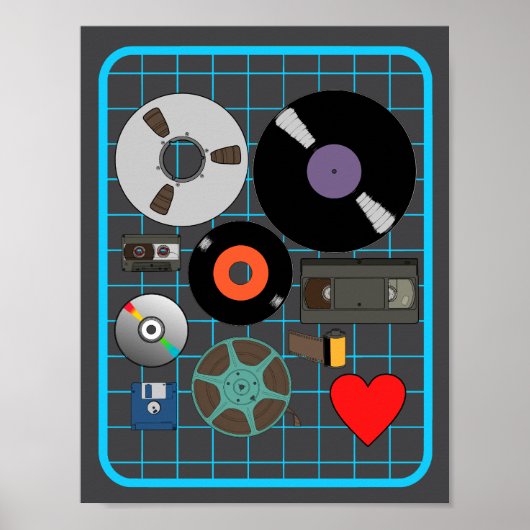 Liebe Physikalische Medien Poster (Vorne)