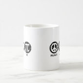 Liebe Pi Kaffeetasse (Mittel)
