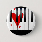 Liebe Piano Button (Vorderseite)