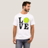 Liebe Picklebal - Schwarzer Text T-Shirt (Vorne ganz)