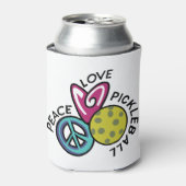 Liebe Pickleball Dosenkühler (Kanne Vorderseite)