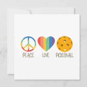 Liebe Pickleball Einladung