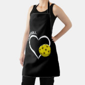 Liebe Pickleball Fun Gift Schürze (InSitu)