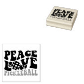 Liebe Pickleball Gummistempel (Stempel)