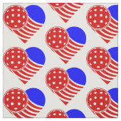 Liebe-Pickleball-Herz Stoff (Muster)