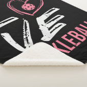 Liebe Pickleball Herzstück Pickle Ball Girl Sherpadecke (3/4)