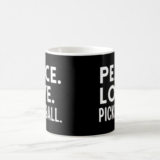 Liebe Pickleball Kaffeetasse (Mittel)