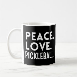 Liebe Pickleball Kaffeetasse