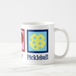 Liebe Pickleball Kaffeetasse
