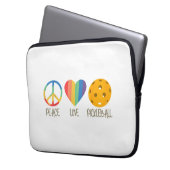 Liebe Pickleball Laptopschutzhülle (Vorderseite Links)