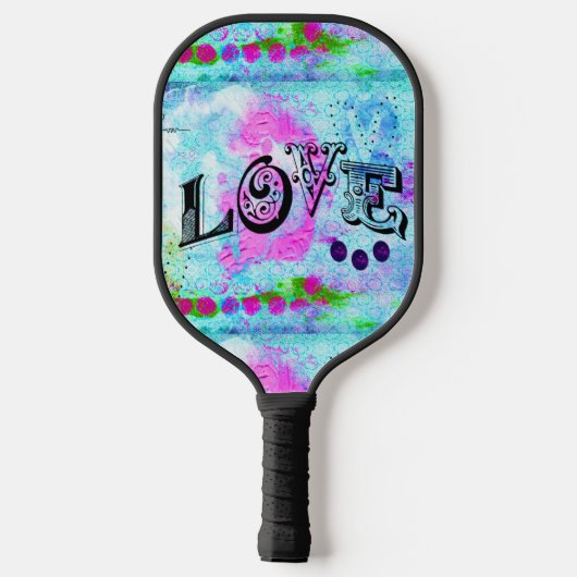 Liebe Pickleball Paddle (Rückseite)