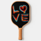 Liebe Pickleball Paddle (Rückseite)