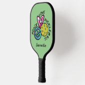 Liebe Pickleball Personalisiert Schläger (Links)