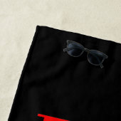 Liebe Pickleball Personalisiert Sports Strandtuch (Beispiel)