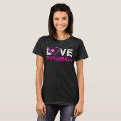 Liebe Pickleball, Pickleball Geschenk, Pickleball T-Shirt (Vorne ganz)
