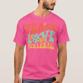 Liebe Pickleball - Pickleball P T-Shirt (Vorderseite)