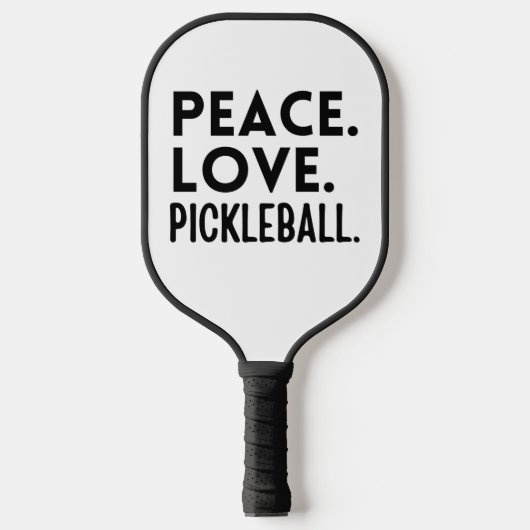 Liebe Pickleball Schläger (Vorderseite)
