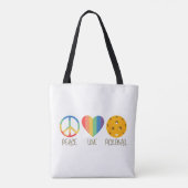 Liebe Pickleball Tasche (Rückseite)