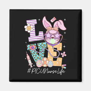 Liebe Picu Nurse Osterfest Bunny Eggs Stethoscope  Magnet
