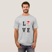 Liebe Pig Cartoon T-Shirt (Vorne ganz)