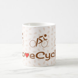 Liebe Piktogramm braun Kaffeetasse