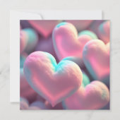 Liebe Pillow Feiertagskarte (Vorderseite)