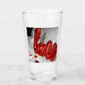 LIEBE PILLOW GLAS (Vorderseite)