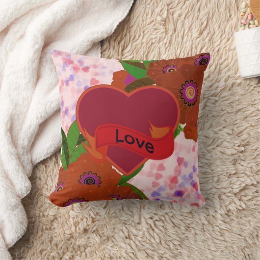 Liebe Pillow Kissen (Decke)