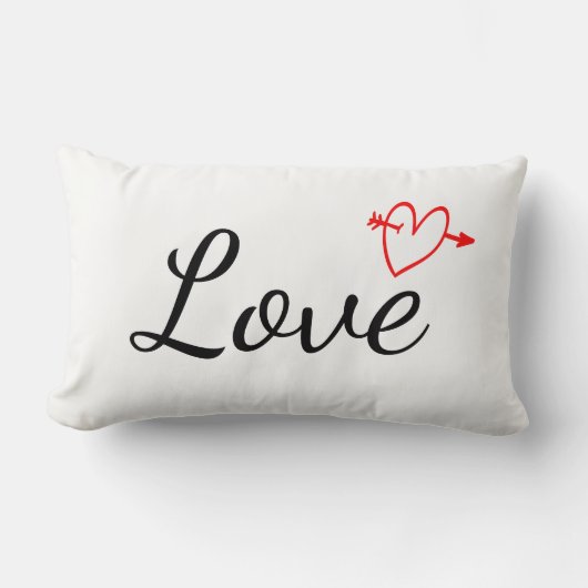 Liebe Pillow Lendenkissen (Vorderseite)