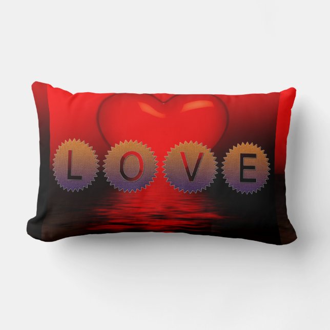 Liebe Pillow Lendenkissen (Vorderseite)