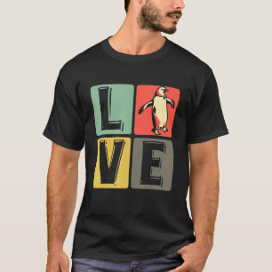 Liebe Pinguin Süße Tier Adorable Bird T-Shirt