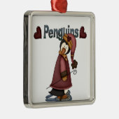 Liebe Pinguine Keepake Ornament (Rechts)