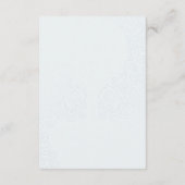 Liebe Pink-Ballon-Hochzeitsfahrt mit Handschrift Begleitkarte (Rückseite)